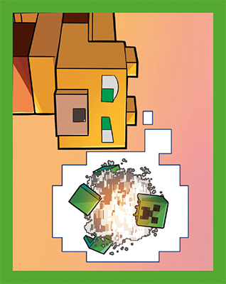 LEGO® Minecraft™ Stickers - Nr35