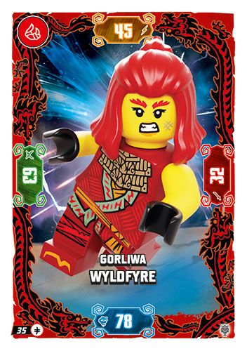 LEGO® NINJAGO® TCG11 - Nr 35: Gorliwa Wyldfyre