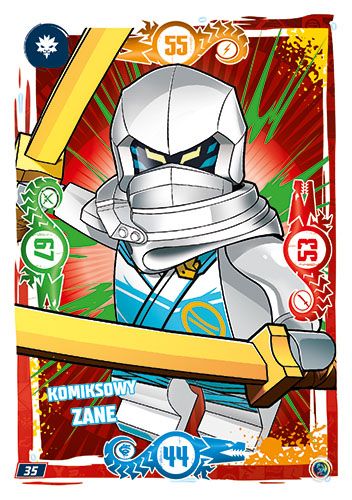 LEGO® NINJAGO® TCG9 - Nr 35: Komiksowy Zane