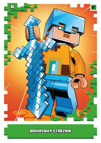 LEGO® Minecraft™ - Nr36: Komiksowy strażnik