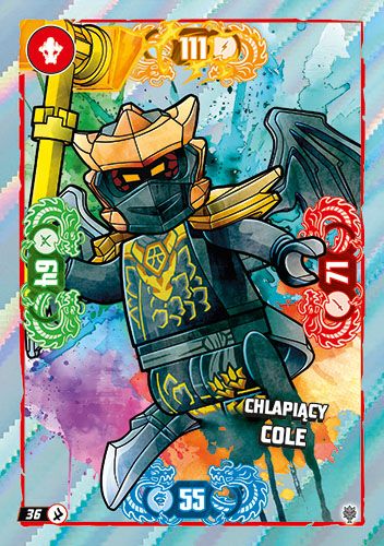 LEGO® NINJAGO® TCG11 - Nr 36: Chlapiący Cole