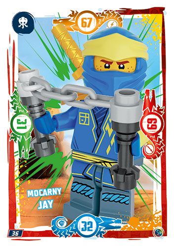 LEGO® NINJAGO® TCG9 - Nr 36: Mocarny Jay