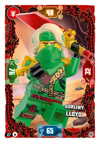 LEGO® NINJAGO® TCG11 - Nr 37: Gorliwy Lloyd