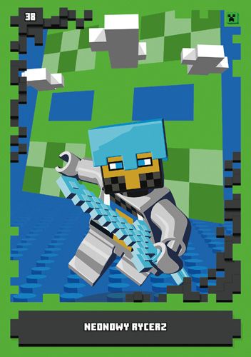 LEGO® Minecraft™ - Nr38: Neonowy rycerz
