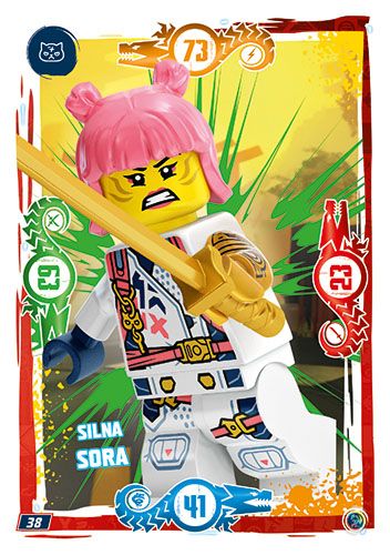 LEGO® NINJAGO® TCG9 - Nr 38: Silna Sora