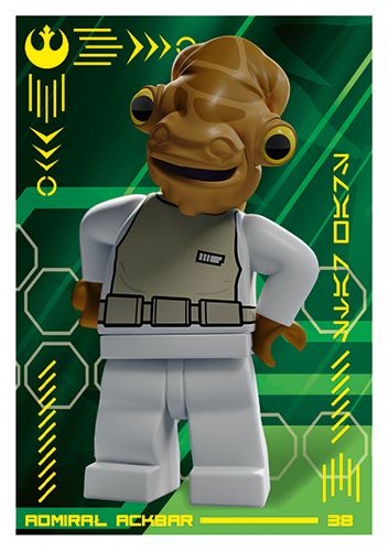 LEGO® Star Wars® TCC4 - Nr 38: Admirał Ackbar