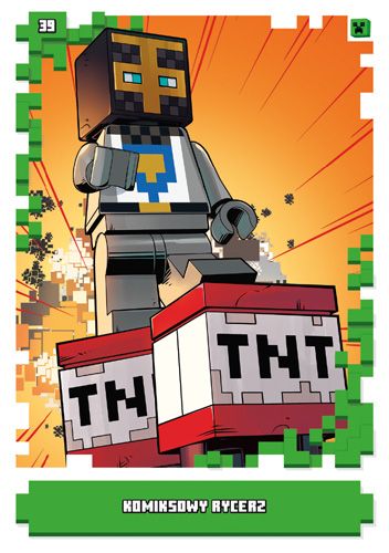 LEGO® Minecraft™ - Nr39: Komiksowy rycerz
