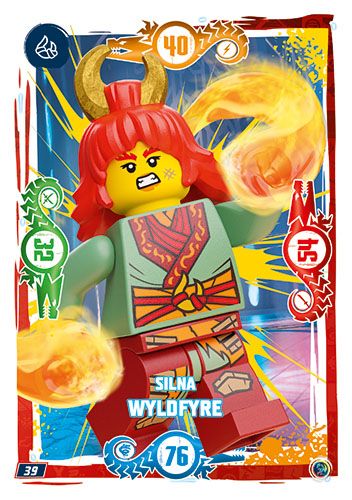 LEGO® NINJAGO® TCG9 - Nr 39: Silna Wyldfyre