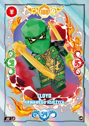 LEGO® NINJAGO® TCG10 - Nr 40: Lloyd Krwawego Księżyca