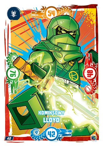 LEGO® NINJAGO® TCG9 - Nr 40: Komiksowy Lloyd