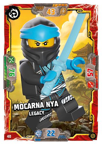 LEGO® NINJAGO® TCG8 - Nr 40: Mocarna Nya Legacy