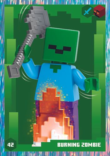 LEGO® Minecraft™ TCC3 - Nr  42: Burning Zombie