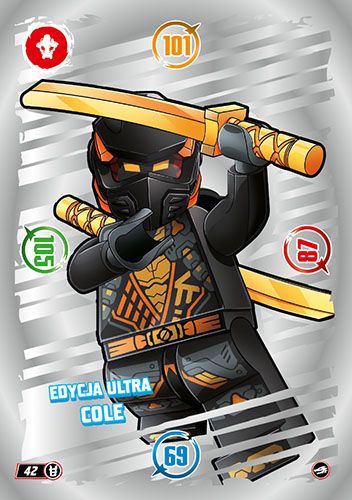 LEGO® NINJAGO® TCG10 - Nr 42: Edycja ultra Cole
