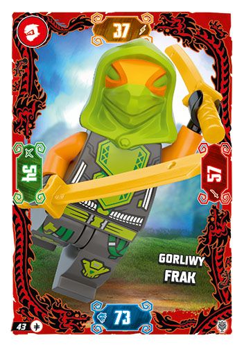 LEGO® NINJAGO® TCG11 - Nr 43: Gorliwy Frak