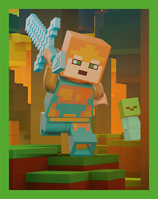 LEGO® Minecraft™ Stickers - Nr45