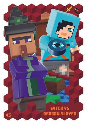 LEGO® Minecraft™ TCC3 - Nr  45: Witch vs Dragon Slayer