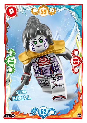 LEGO® NINJAGO® TCG10 - Nr 45: Silna P.I.X.A.L.