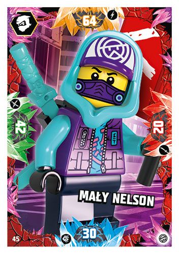 LEGO® NINJAGO® TCG8 - Nr 45: Mały Nelson