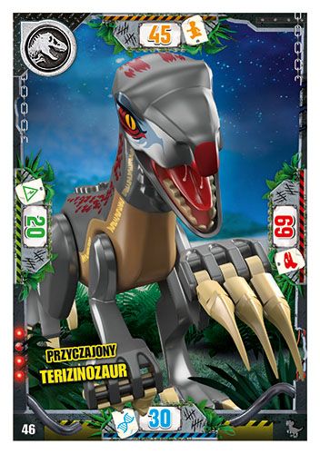 LEGO® Jurassic World™ - Nr 46: Przyczajony terizinozaur