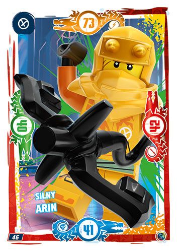 LEGO® NINJAGO® TCG9 - Nr 46: Silny Arin