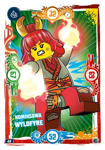 LEGO® NINJAGO® TCG9 - Nr 48: Komiksowa Wyldfyre