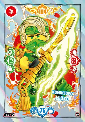 LEGO® NINJAGO® TCG10 - Nr 49: Komiksowy Lloyd