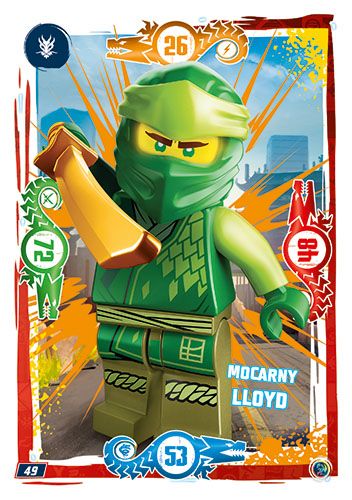 LEGO® NINJAGO® TCG9 - Nr 49: Mocarny Lloyd