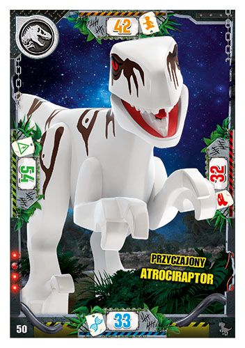 LEGO® Jurassic World™ - Nr 50: Przyczajony atrociraptor