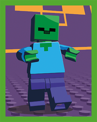LEGO® Minecraft™ Stickers - Nr50
