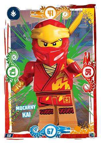 LEGO® NINJAGO® TCG9 - Nr 50: Mocarny Kai