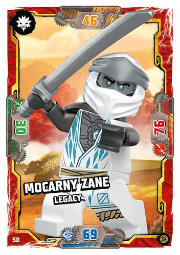 LEGO® NINJAGO® TCG8 - Nr 50: Mocarny Zane Legacy