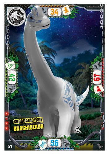 LEGO® Jurassic World™ - Nr 51: Skradający się brachiozaur