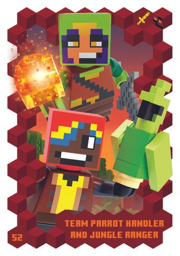 LEGO® Minecraft™ TCC3 - Nr  52: Team Parrot Handler and Jungle Ranger