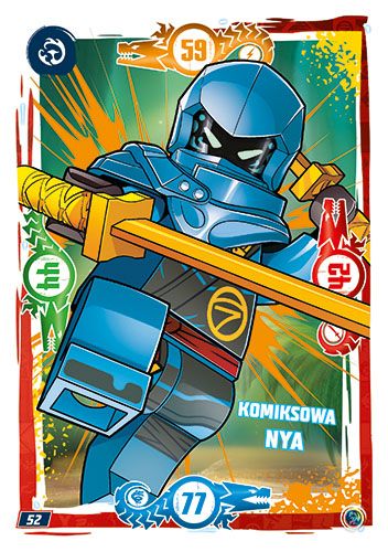 LEGO® NINJAGO® TCG9 - Nr 52: Komiksowa Nya