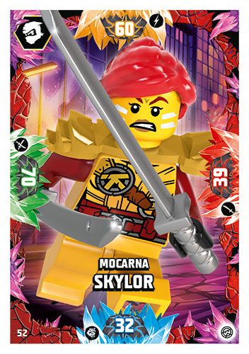 LEGO® NINJAGO® TCG8 - Nr 52: Mocarna Skylor
