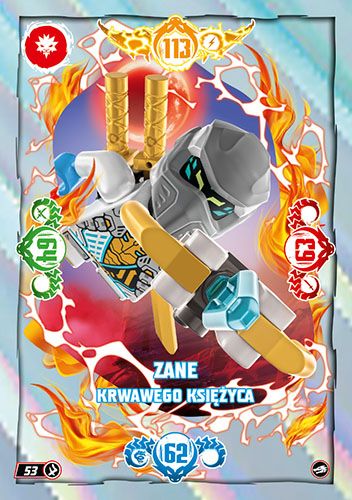 LEGO® NINJAGO® TCG10 - Nr 53: Zane Krwawego Księżyca
