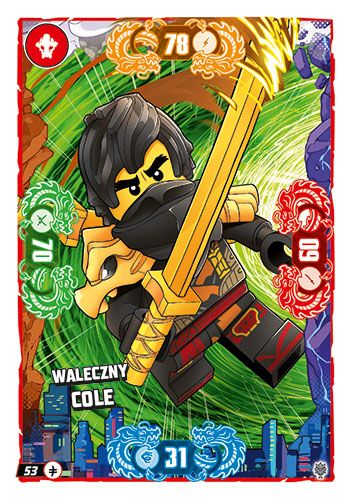 LEGO® NINJAGO® TCG11 - Nr 53: Waleczny Cole