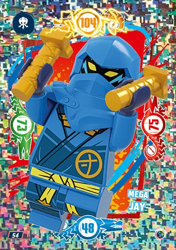 LEGO® NINJAGO® TCG9 - Nr 54: Mega Jay