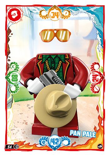 LEGO® NINJAGO® TCG10 - Nr 54: Pan Pale
