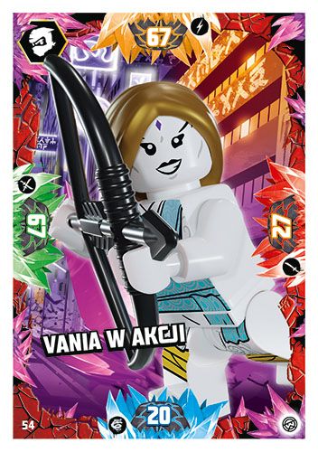 LEGO® NINJAGO® TCG8 - Nr 54: Vania w akcji