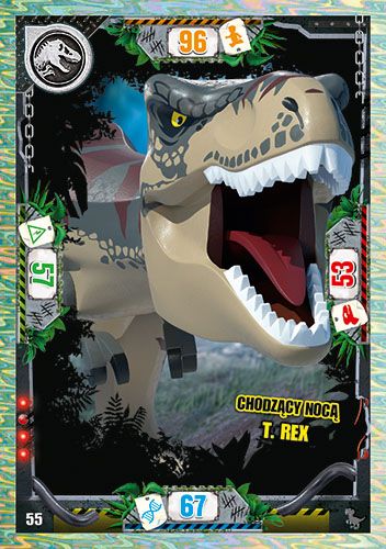 LEGO® Jurassic World™ - Nr 55: Chodzący nocą T. rex