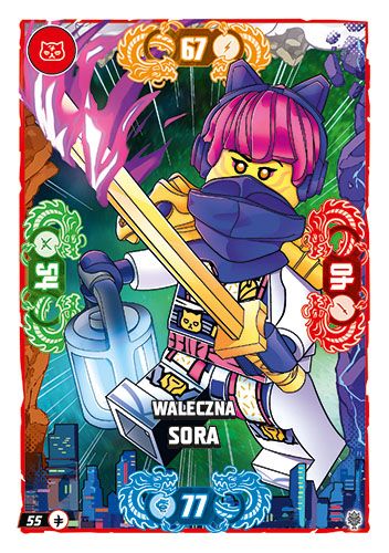 LEGO® NINJAGO® TCG11 - Nr 55: Waleczna Sora