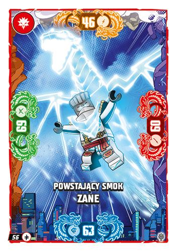 LEGO® NINJAGO® TCG11 - Nr 56: Powstający Smok Zane