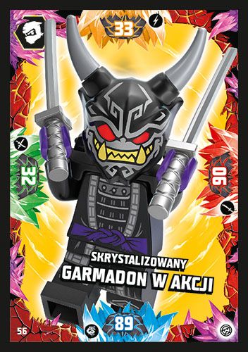 LEGO® NINJAGO® TCG8 - Nr 56: Skrystalizowany Garmadon w akcji