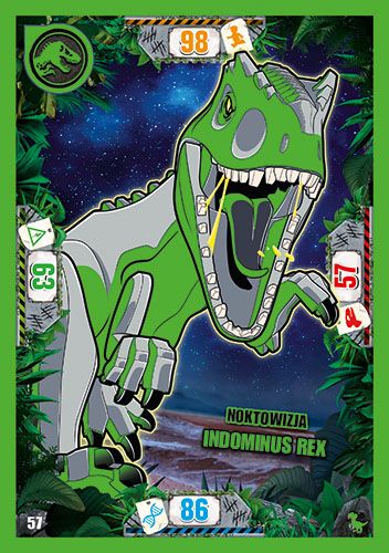 LEGO® Jurassic World™ - Nr 57: Noktowizja Indominus rex