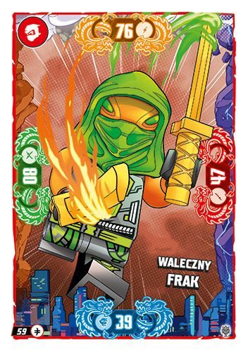 LEGO® NINJAGO® TCG11 - Nr 59: Waleczny Frak