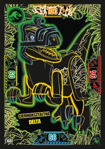 LEGO® Jurassic World™ - Nr 60: Ciemnokształtna Delta