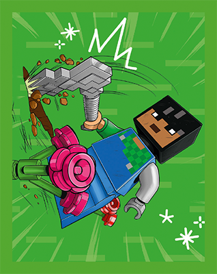 LEGO® Minecraft™ Stickers - Nr61