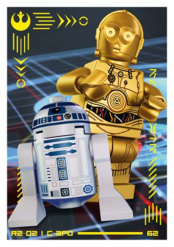 LEGO® Star Wars® TCC4 - Nr 62: R2-D2 i C-3PO