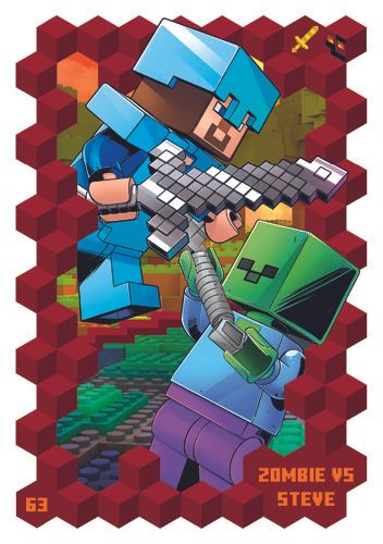 LEGO® Minecraft™ TCC3 - Nr  63: Zombie vs Steve